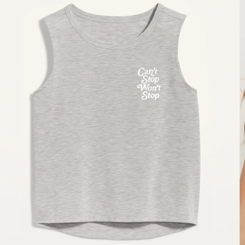 Women’s Go Dry workout crop tank NWT